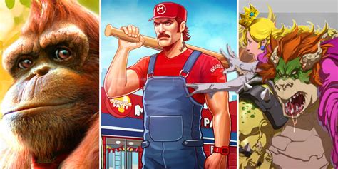20 Crazy Fan Redesigns Of Mario Characters Screen Rant