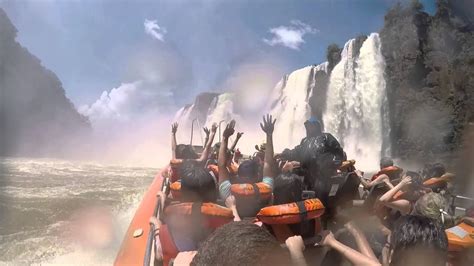 Iguazu Falls Boat Ride So Much Fun Youtube