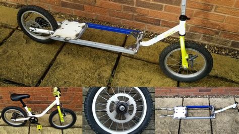Diy Electric Scooter From Bike And Scrap Build Project W Part