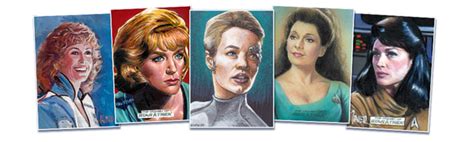 Women Of Star Trek Art And Images Trading Cards By Rittenhouse Archives