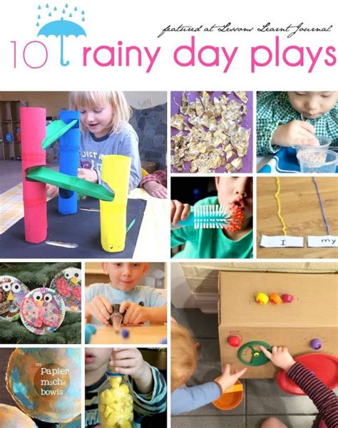 10 Rainy Day Plays For Kids