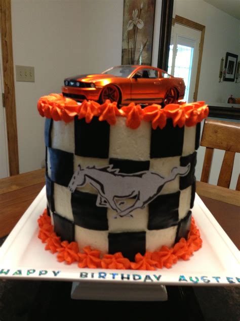 Mustang Birthday Cake A9aa879c12cb6d238fc2020860ad3f25 Mustang Cake