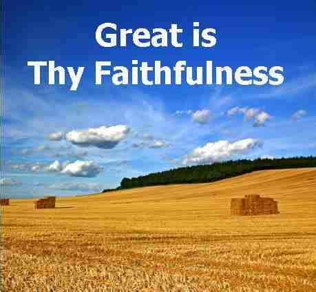 Top 100 praise songs (2013. "Great is Thy Faithfulness" (Chris Rice 4-min worship video)
