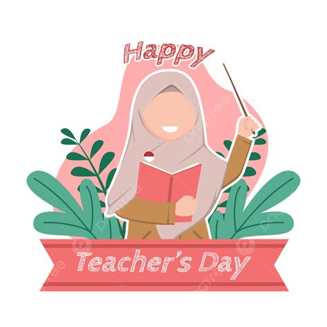 Selamat Hari Raya Vector Png Images Selamat Hari Guru Teacher Day
