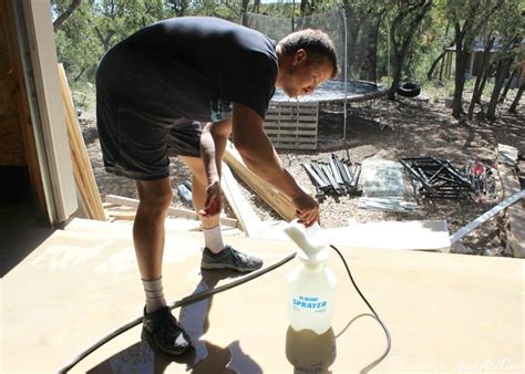 When applying paint or another coating to a garage floor, check instructions to see if it requires a concrete primer coat for stronger bonding. DIY Garage Floor Coating - Domestic Imperfection