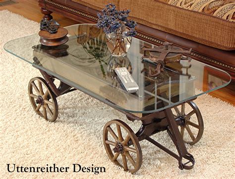 Vasagle nesting table set of 2, round coffee table with steel frame, side end table for living room, bedroom, office, rustic brown and black ulet040b01 4.7 out of 5 stars 124 $79.99 $ 79. Uttenreither Design | How to antique wood, Wood wagon ...