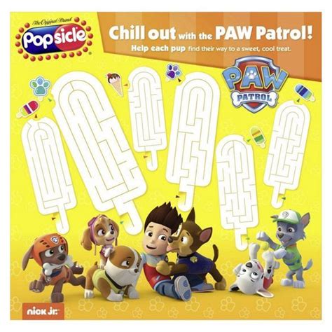 Popsicle Paw Patrol Pop 18ct