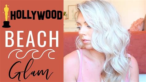 Since we can't all be an olsen, we can at least steal their look with just a few simple steps. Hollywood Glam BEACHY Waves | Hair Tutorial - YouTube