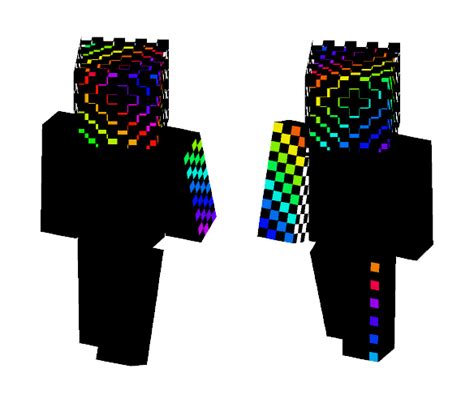 Rainbow Skins In Minecraft