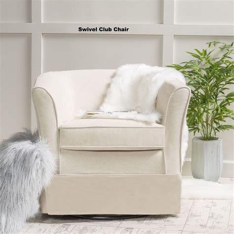 Three posts leominster swivel 19 5 barrel chair reviews wayfair. Swivel Club Chair Living Room Den Fabric Contemporary ...
