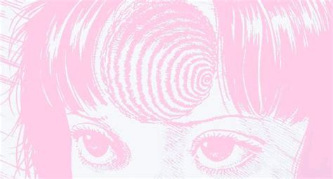 Junji Ito Uzumaki Tumblr Pink Wallpaper Anime Junji Ito Creepy