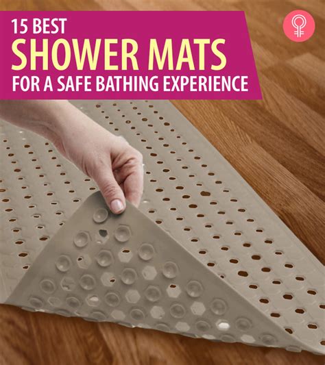 15 Best Shower Mats That Are Non Slip 2023 Reviews
