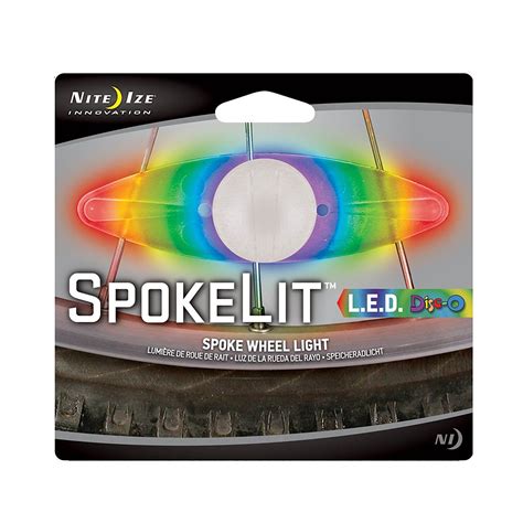 Nite Ize Spokelit Led Bicycle Spoke Light For Bike Wheels Disc O