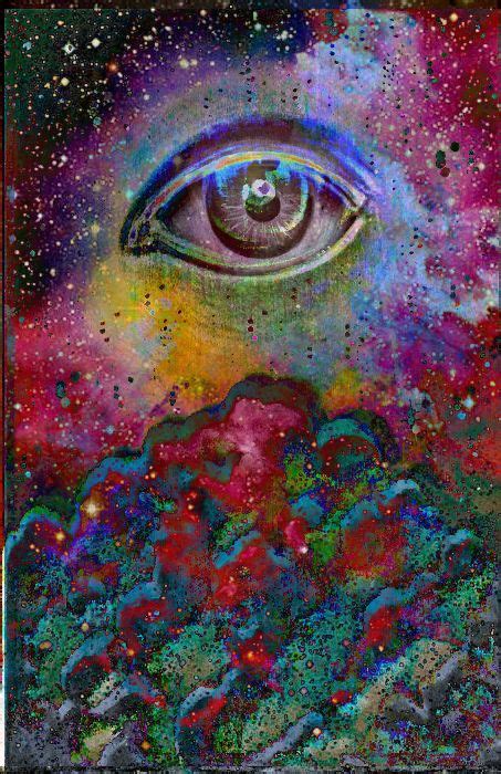 Psychedelic Dreams Psychedelic Poster Drawing Abstract Artwork