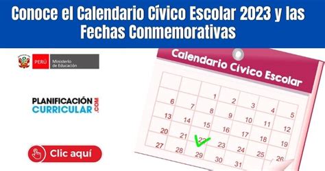 Conoce El Calendario C Vico Escolar Y Las Fechas Conmemorativas