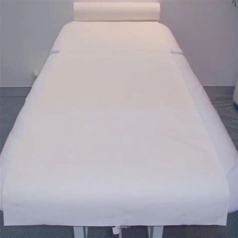 White Non Woven Disposable Spa Bed Sheet 63x80 Inches At Rs 22piece In