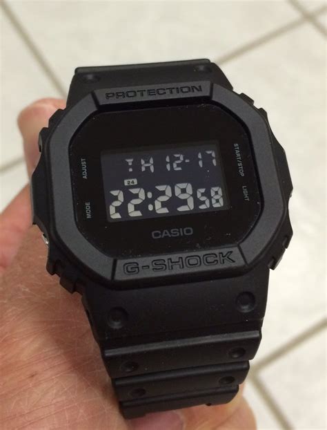 Fs Casio G Shock Dw5600bb The All Black Square 95 Mywatchmart