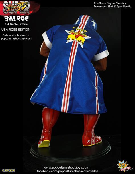 Street Fighter ‘balrog Statue Usa Robe Exclusive Pop Culture Shock