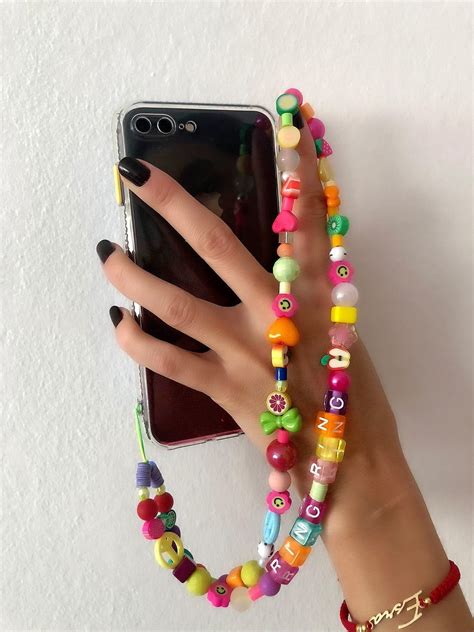 Multi Charms Phone Straps Phone Beads Tutti Frutti Charms For Phone