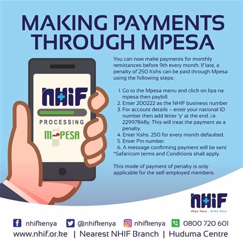 √ How To Pay Nhif Card Via Mpesa Nhif How To Migrate From Card To