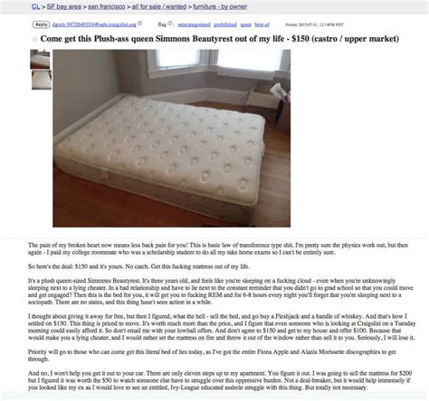 These Post Breakup Craigslist Ads Are The Definition Of Crazy