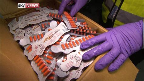 huge haul of fake medicines seized in raids uk news sky news