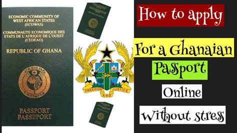 How To Apply For A Ghanaian Passport Online Without Stress Youtube