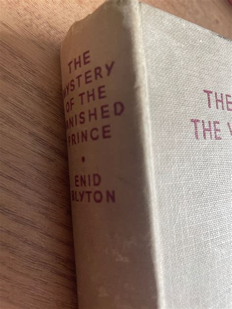 The Mystery of the Vanished Prince by Enid Blyton Published by Methuen