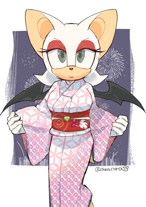 Rouge The Bat Sonic Drawn By Swacoro Danbooru