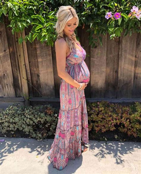 just 5 weeks to go see pregnant christina anstead s sweetest bump pics