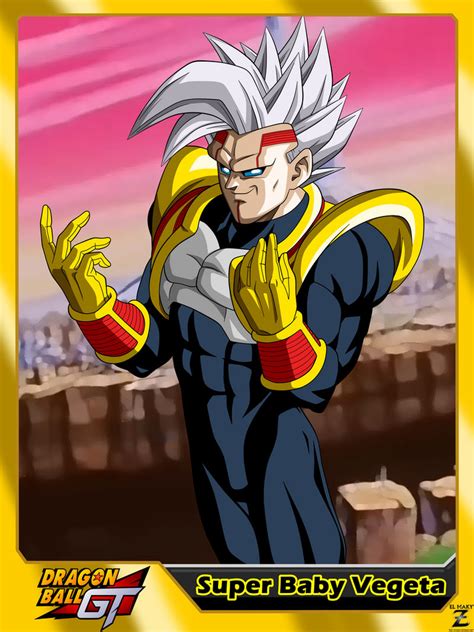 As unspeakably bad as gt was, the baby saga was a damn good one. (Dragon Ball GT) Super Baby Vegeta by el-maky-z on DeviantArt