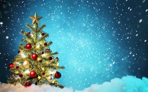 Christmas Tree Wallpaper Backgrounds Wallpaper Cave