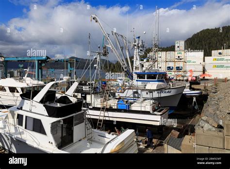Old Sitka Dock Hi Res Stock Photography And Images Alamy