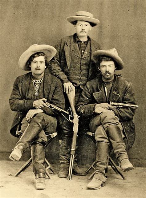 Three Gunfighters From The Wild West Matthews Island