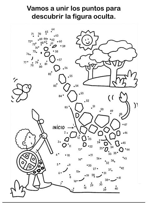 Dibujos Unir Puntos Para Niños 5 Años Pdf - Hábitos de Niños