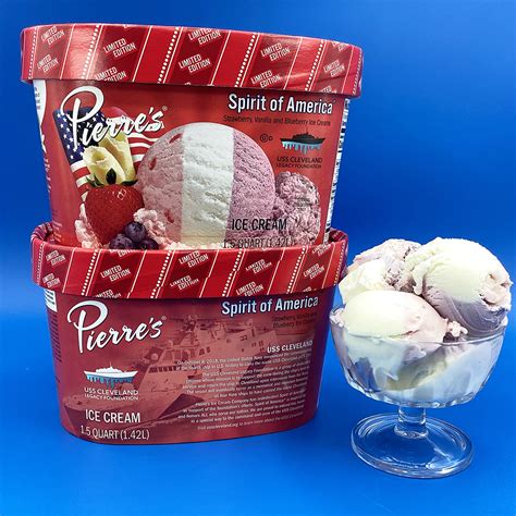 Pierre S Rebrands Ice Cream Flavor To Honor Uss Cleveland Crain S Cleveland Business