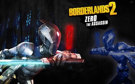 Zero The Assassin With A Sword Borderlands 2 Wallpaper Game