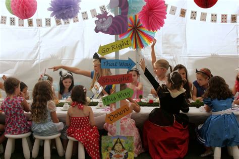 Alice In Wonderland Tea Party Magic Encore Kids Parties