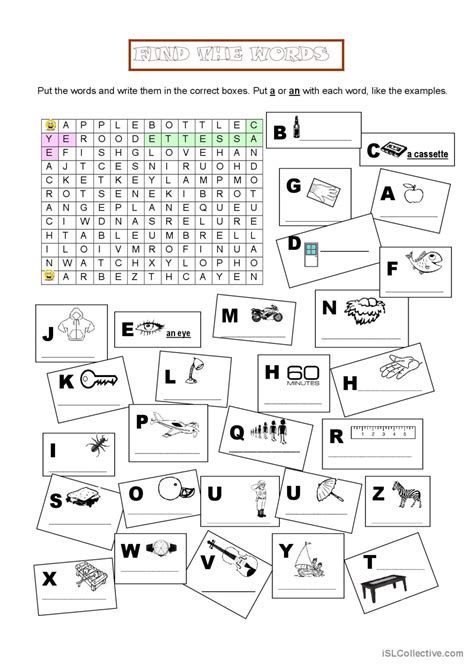 Find The Words Word Search English Esl Worksheets Pdf And Doc