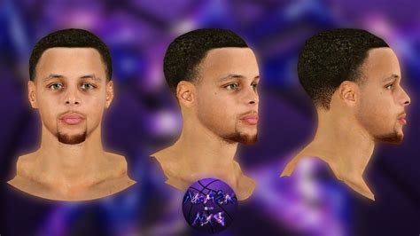 Stephen Curry Team USA Cyberface V NBA K At ModdingWay