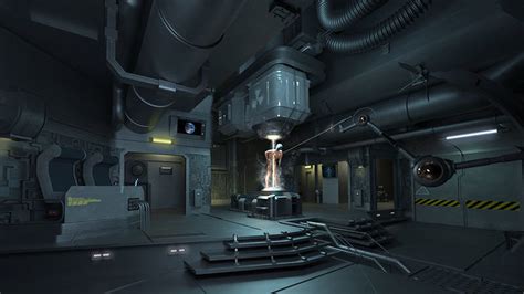 3d model sci fi laboratory vr ar low poly cgtrader