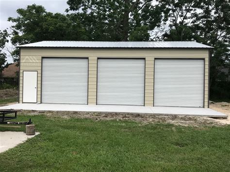 24x30 Metal Buildings Include Free 24x30 Garage Building Install And Delivery