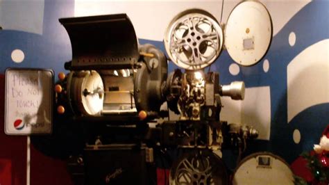Old Movie Theater Projector Video 2 Youtube
