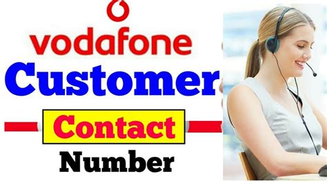Vodafone Customer Care Number Contact New How To Contact Vodafone