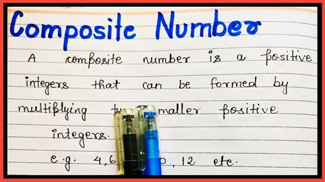 What Is Composite Number Definition Of Composite Number Youtube