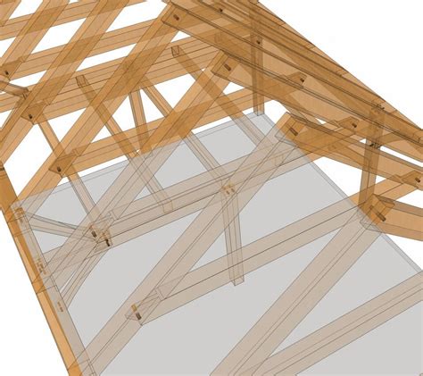 28x20 Saltbox Plan Timber Frame Hq Timber Frame Plans Timber Frame