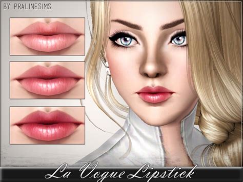 The Sims Resource La Vogue Lipstick