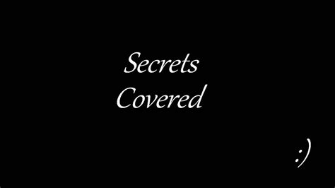 Secrets Cover Youtube