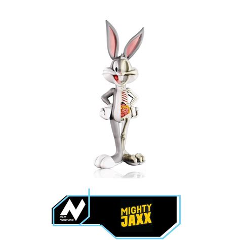 Mighty Jaxx Xxray Looney Tunes Series Bugs Bunny Vinyl Figure