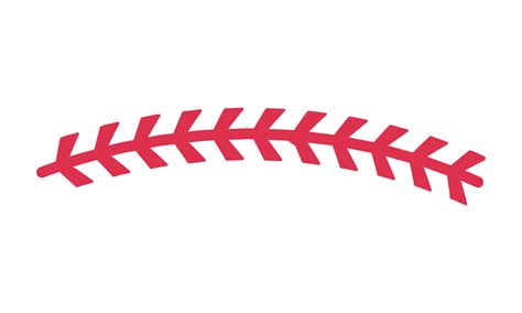 Free Red Baseball Stitch Popular Outdoor Sporting Events 22242386 Png